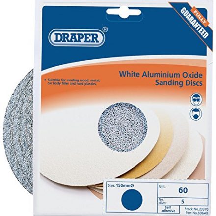 Draper 23370 - ALU-OXIDE DISC 60G (5) 150MM (22 08 160 UK)