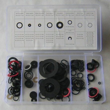 125pc TAP RING WASHERS GASKETS O RINGS