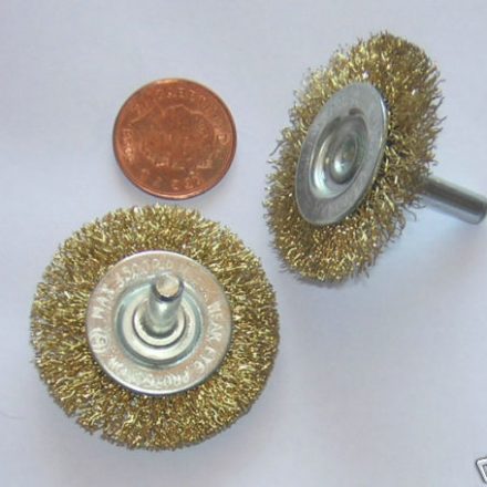 2PC 2" WIRE WHEEL BRUSH FOR DRILL