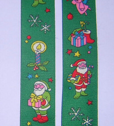 CHRISTMAS BRACES GREEN