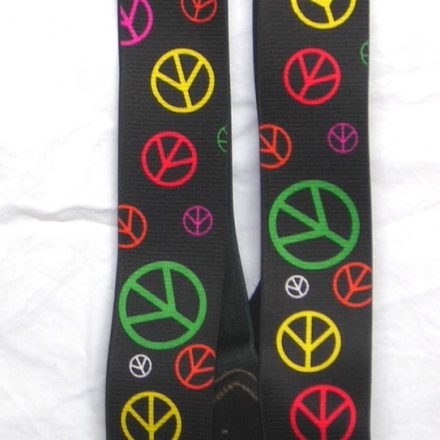 MENS BRACES CND PEACE SIGN DESIGN