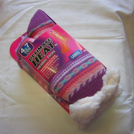 WOMENS LADIES EXTRA WARM 4.7 TOG THERMAL SOCKS 4-7 DESIGN C