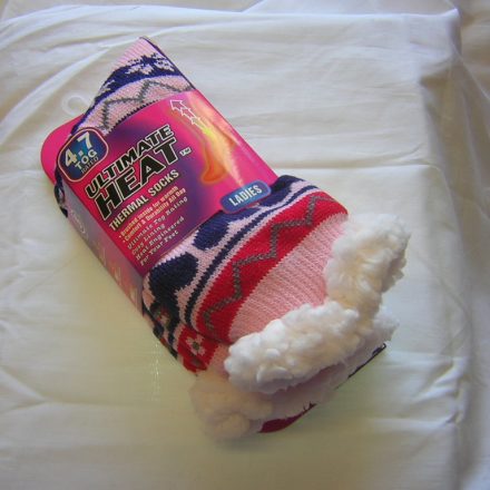 WOMENS LADIES EXTRA WARM 4.7 TOG THERMAL SOCKS 4-7 DESIGN J