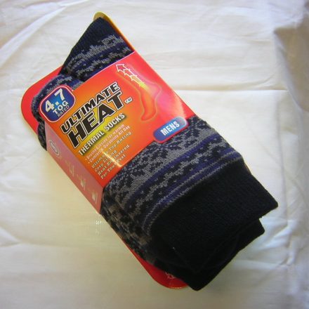 MENS SUPER WARM THERMAL FLEECE SOCKS 6-11 DESIGN D