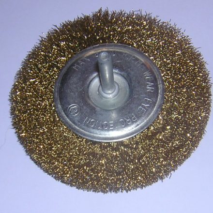 4" 100MM WIRE WHEEL BRUSH FOR DRILL