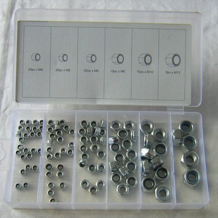 100pc LOCK NUT ASSORTMENT