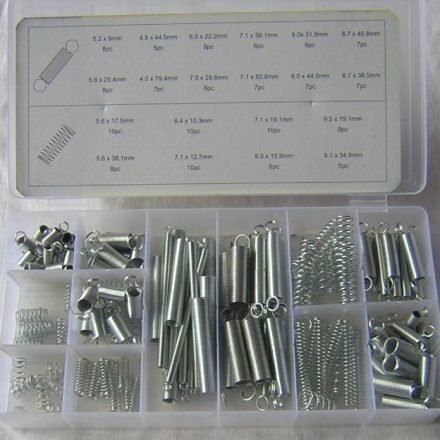 150PC COMPRESSION EXTENSION SPRING ASSORTMENT
