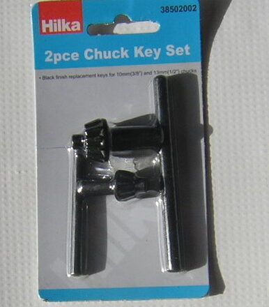 HILKA 2PC REPLACEMENT DRILL CHUCK KEY