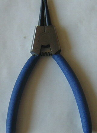 6" EXTERNAL STRAIGHT CIRCLIP SNAP RING PLIERS