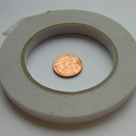 25 METRE ROLL CLEAR DOUBLE SIDED TAPE 12MM WIDE