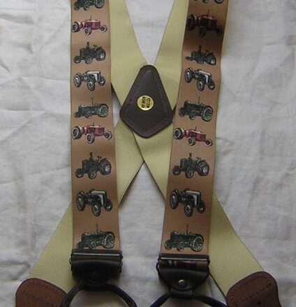 MENS CLASSIC TRACTOR BUTTON ON BRACES