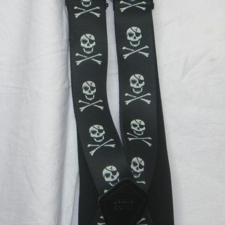 MENS SKULL AND CROSSBONES BRACES