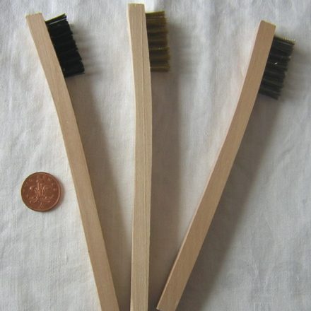 3PC 8" 3 ROW MINI WIRE BRUSH SET