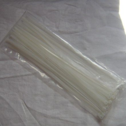 40PC 12" WHITE CABLE TIES