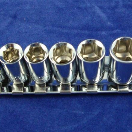 10PC 1/4" DRIVE SHALLOW AF SOCKET SET