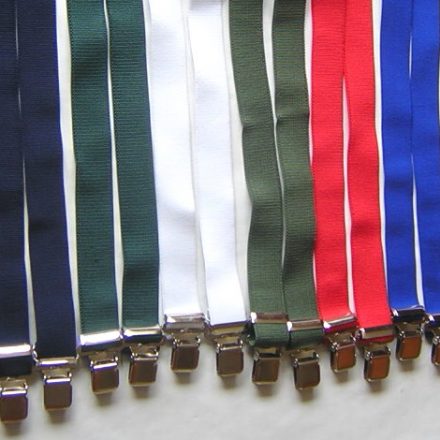 MENS PLAIN CREAM KHAKI BRACES 1 1/2" WIDE 54" LONG XXL