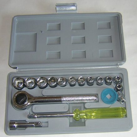 17pc 1/4" DRIVE SOCKET SET