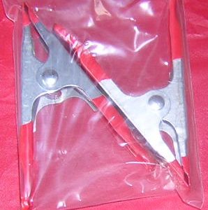 2PC 4" METAL SPRING CLIPS CLAMPS
