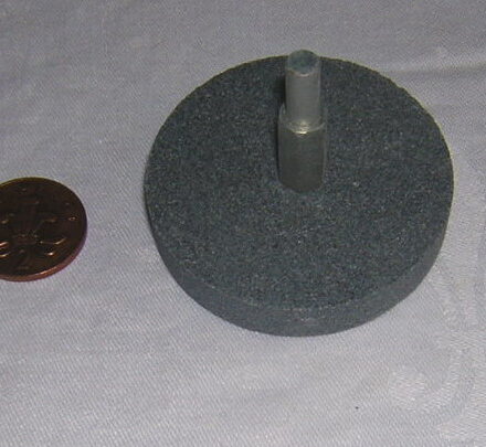 2 1/2" X 1/2" MOUNTED GRINDING STONE WHEEL DISC