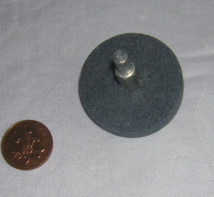 2" X 1/2" MOUNTED GRINDING STONE WHEEL DISC