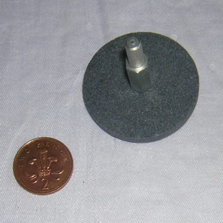 2" X 1/4" MOUNTED GRINDING STONE WHEEL DISC