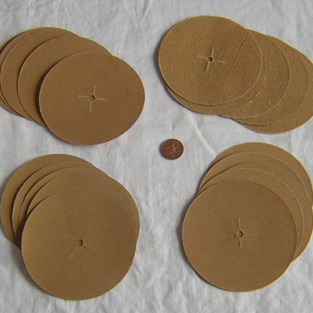 20PC 5" 125MM SANDING ABRASIVE DISCS