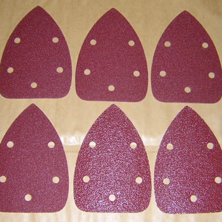 6PC VELCRO PALM SANDING SANDER PADS