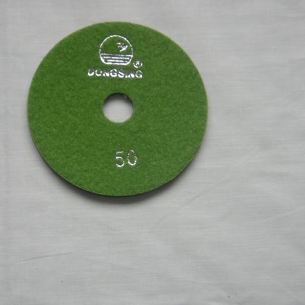 4" 100MM 50GRIT DIAMOND POLISHING DISC FOR STONE