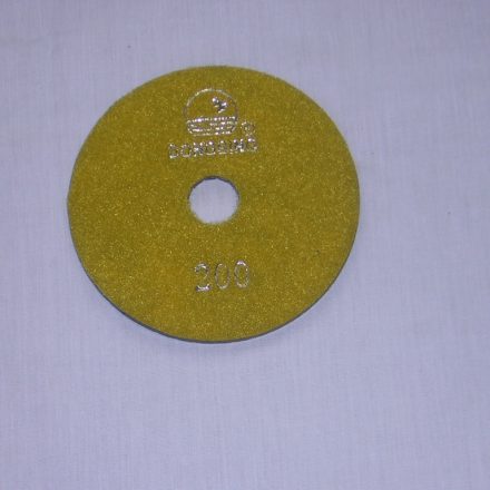 4" 10MM 200GRIT DIAMOND POLISHING DISC FOR STONE