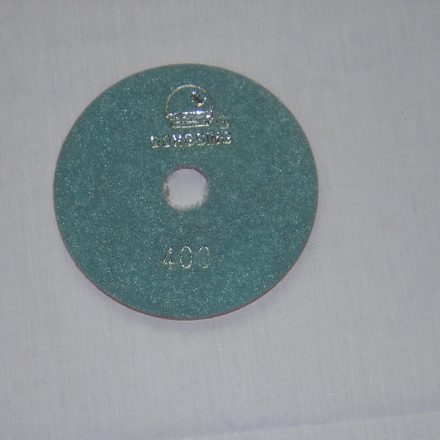 4" 100MM 400GRIT DIAMOND POLISHING DISC  FOR STONE