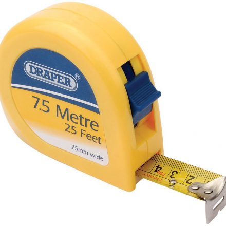 DRAPER 7.5 METRE 25 FEET TAPE MEASURE