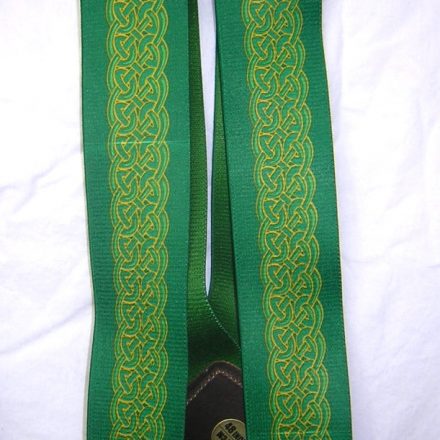 MENS BRACES CELTIC GREEN