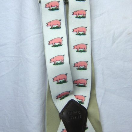 MENS BRACES PIGS DESIGN