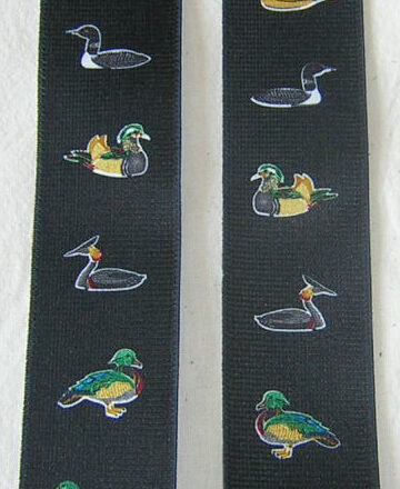 MENS BRACES BLACK DUCKS