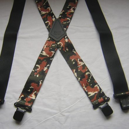 MENS CAMOUFLAGE BRACES CAMO JUNGLE CITY