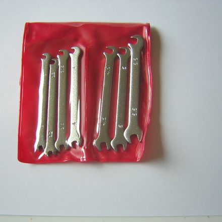 7PC MINI FLAT OFFSET SPANNERS