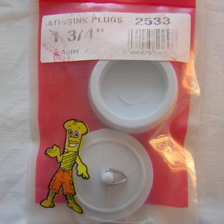BATH ANK SINK PLUGS 1 3/4" APPROX 2