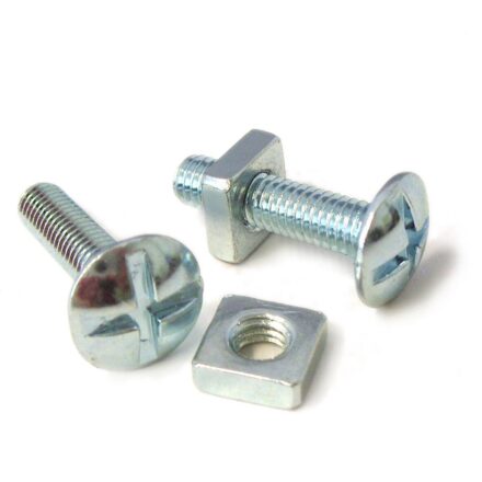 BOLTS AND NUTS CROSS SLOTTED ROOFING M6 X 25 (pack of 5)