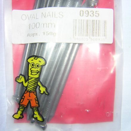 OVAL NAILS 100MM 4" APPX 150g