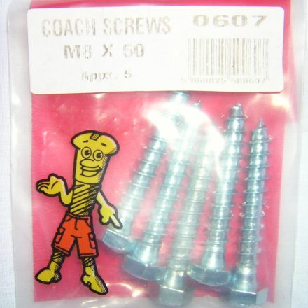 COACH SCREWS M8 X 50 APPX 5
