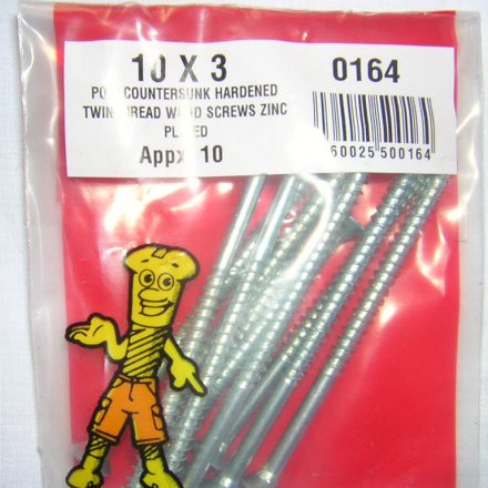 SCREWS POZI COUNTERSINK 10 X 4 APPROX 7