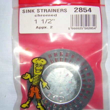SINK STRAINER CHROMED 1 1/2" APPROX 2