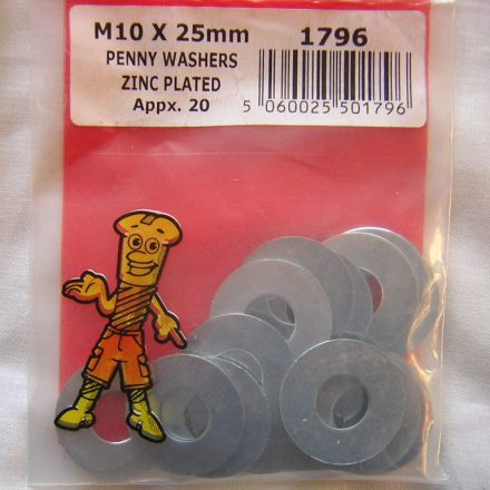 PENNY WASHERS M10 X 25 MM APPX20