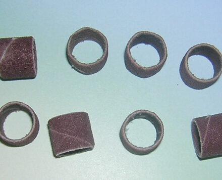 8PC MINI DRUM SANDING BANDS FIT DREMEL AND ROTARY TOOLS