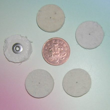 5PC MINI POLISHING BUFFING WHEELS MOPS FIT DREMEL ROTARY