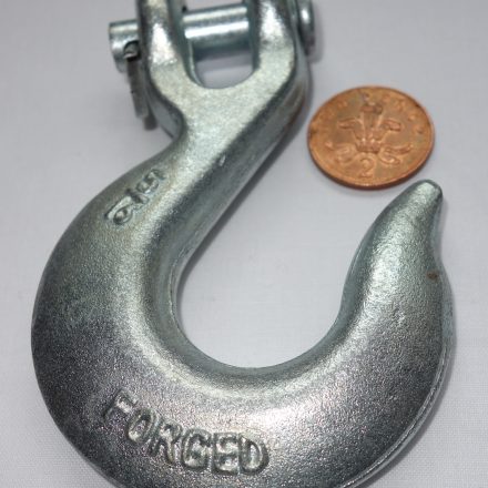 5/16" (8MM) CLEVIS SLIP HOOK FOR CHAIN TOWING