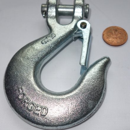 3/8" (10)MM CLEVIS SLIP HOOK WITH SAFETY CATCH