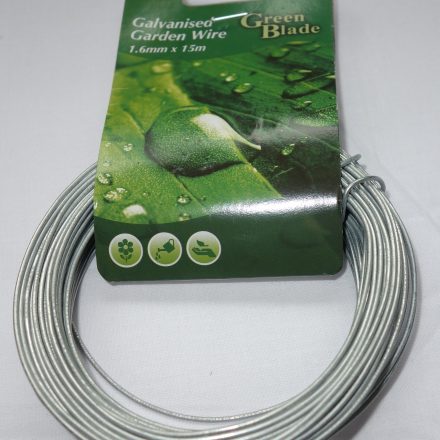 1.6mm x 15m GALVANISED GARDEN SUPPORT PLANT WIRE