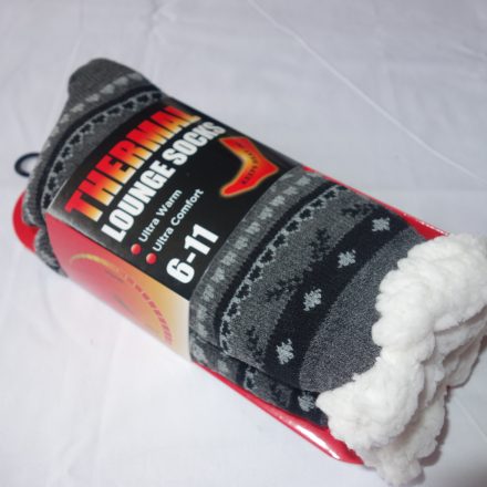 MENS SUPER WARM THERMAL FLEECE SOCKS 6 - 11 DESIGN G