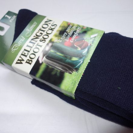 LADIES NAVY BLUE LONG WELLINGTON SOCKS SIZE 4 - 8
